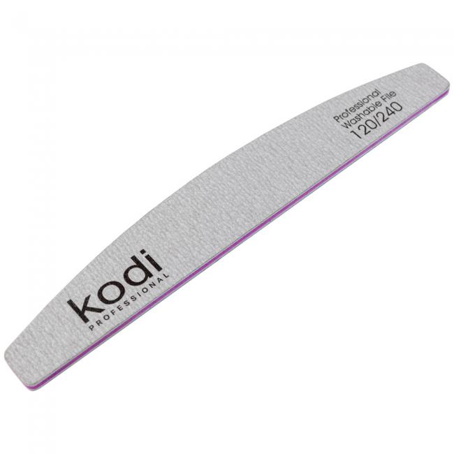 № 98 Nail File Crescent 120/240 (Color: Gray, Size: 178/28/4)